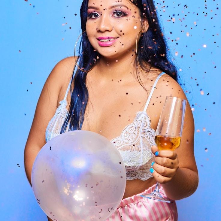 Portrait of Mira Chen, group coordinator and fusion cooking expert